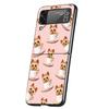 Yorkshire Terrier Hund Welpe Hülle Handyhülle Für Samsung Galaxy Z Flip 7 6 5 4 3 5G Flip7 Flip6 Flip5 Flip4 Flip3 Schwarz Fundas S