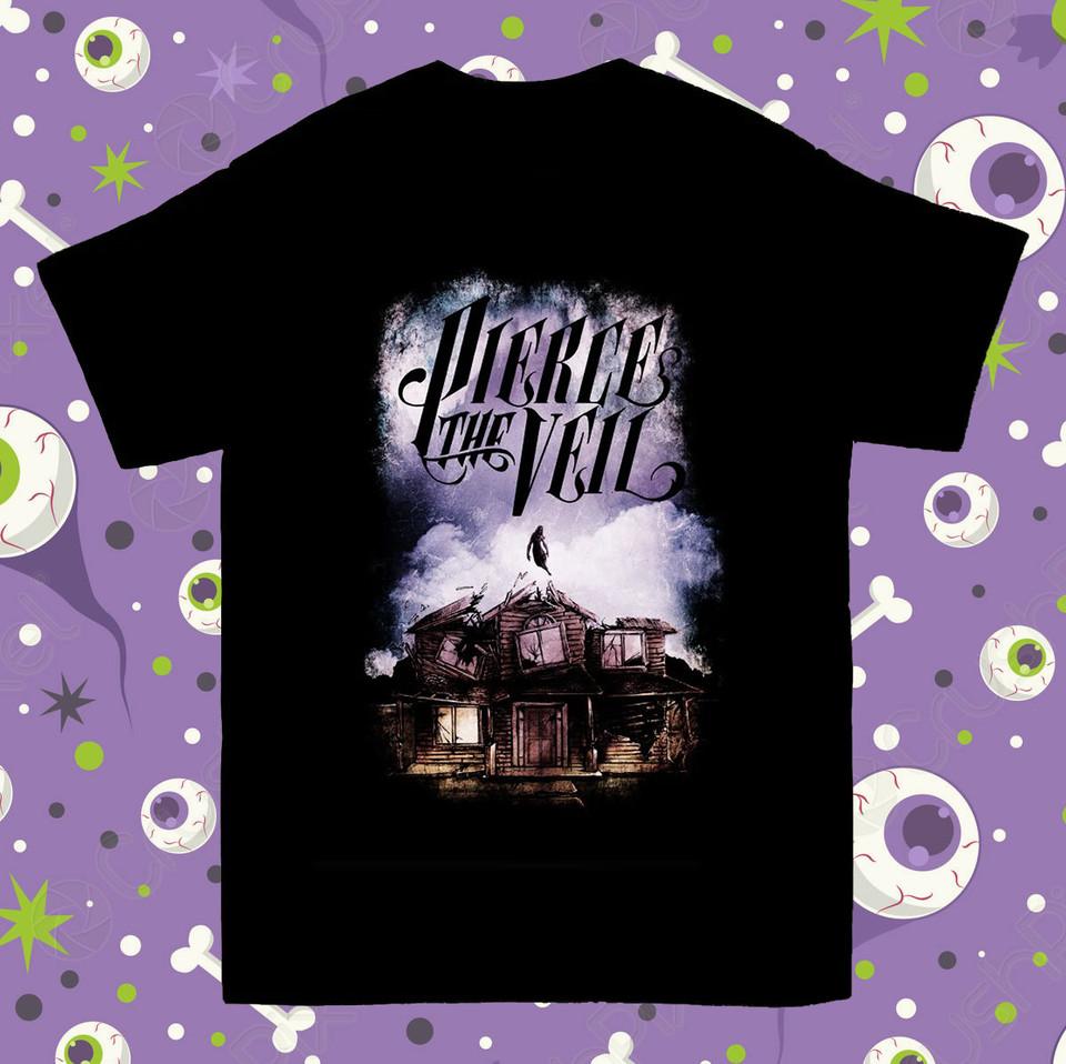 Pierce The Veil Black Album T shirt Full Size S-5XL Unisex T-Shirt XXL