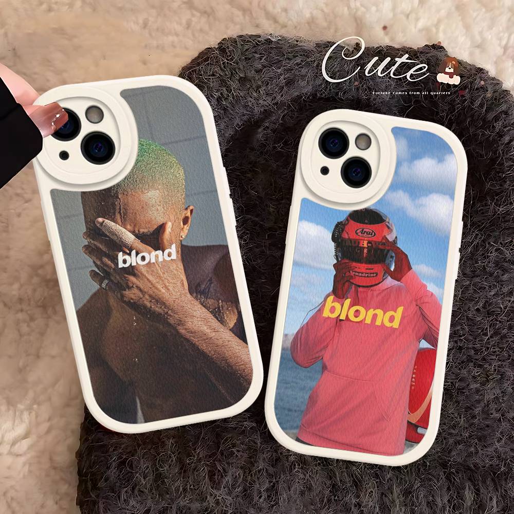 Singer Frank Blonde Oceans Hot Phone Cover For iPhone 16 15 14 13 12 11 Pro Max Plus Leather Soft Case