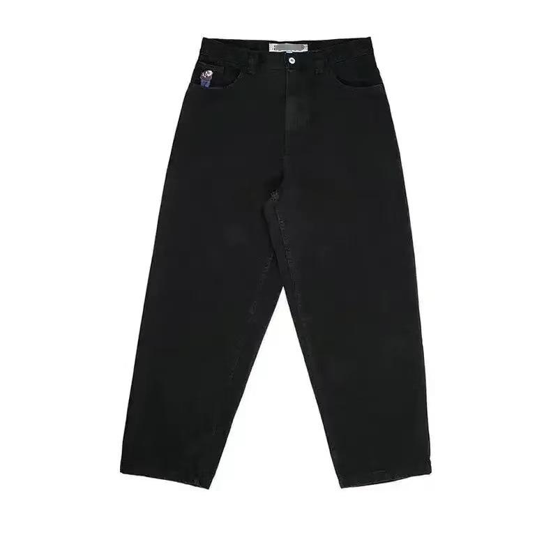 2024 Spring/Autumn Retro Y2K Embroidered American Hip-Hop Men's Jeans