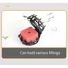 No.6/No.8/No.10/No.12 Fishing Hooks Catfish Rig Saltwater Fishing Hooks for All Skill Levels Fishing Tools Parts Honeycomb Tackle Tools