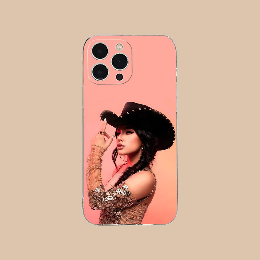Fashion Becky G Mobile Phone Case for iPhone 16 15 14 13 12 11 X XR XS 8 6 Pro Max Plus Mini Clear Colour Protective Pretty