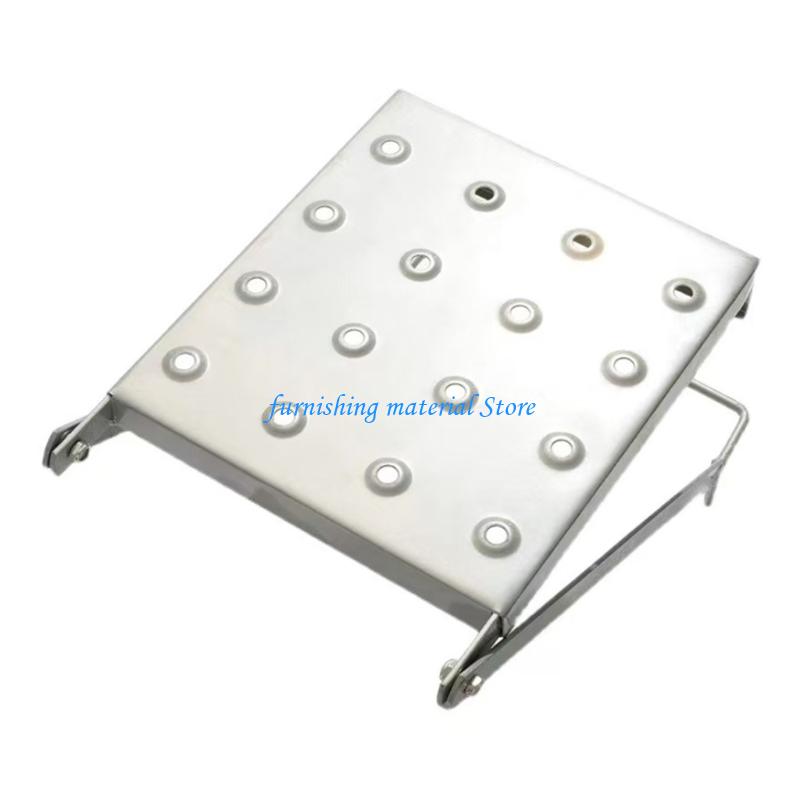 Y5GD Lightweight Aluminum Utility Tray Rusts Proof Ladder Parts Ladder Shelf For Step Ladders With Quick Installation