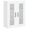Highboard White 69.5 x 34 x 180 cm Particleboard