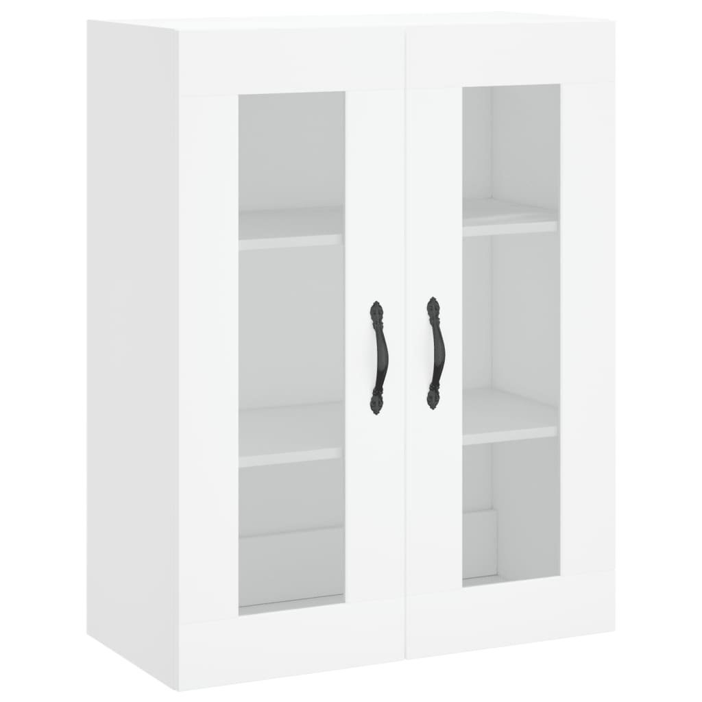 Highboard White 69.5 x 34 x 180 cm Particleboard
