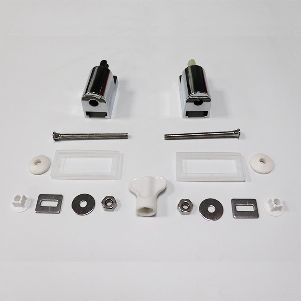 Contemporary Toilet Hinges Set Fixtures Top Fixing Method