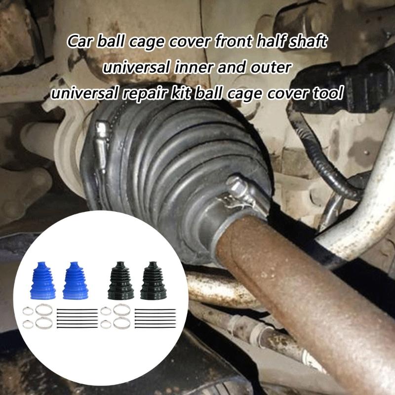 High Performances Silicone CV Joint Boot Kit Universal Front Axles Dust Cover For Multiple Car Models