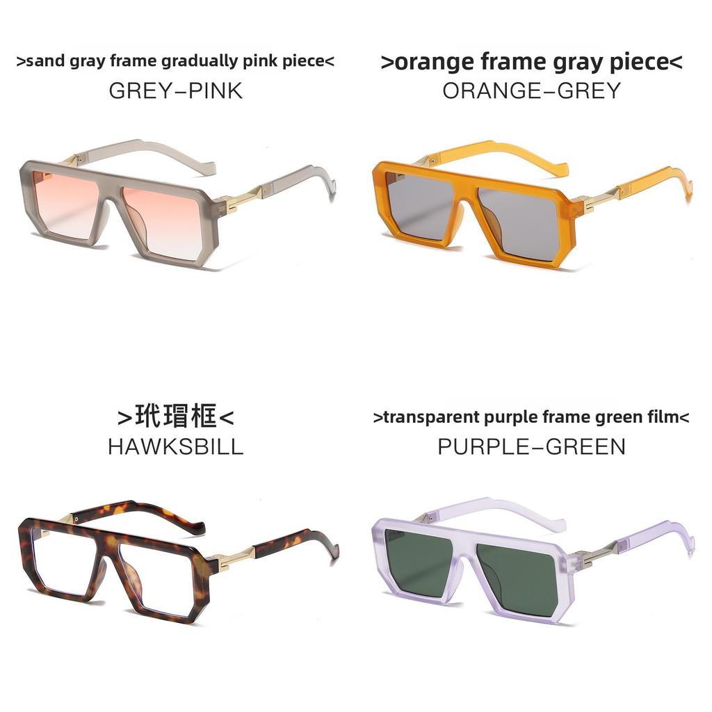 Retro Square Sunglasses For Men And Women With Uv400 Protection Fashion Outdoor Wear