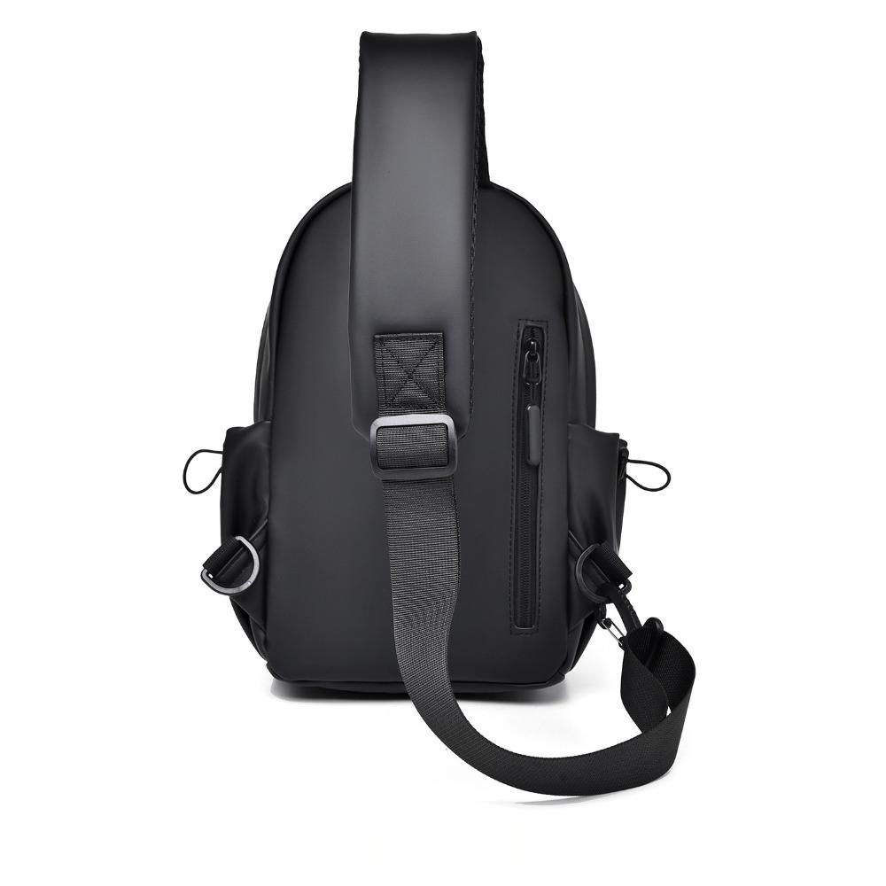 Trendy Men's Chest Sling Bag Stylish Crossbody Backpack for Daily & Outdoor Use