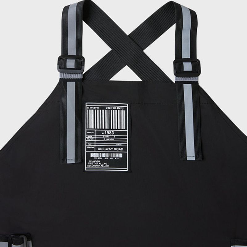 SOODAL COMPANY Black Punk Apron