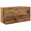 Bathroom Wall Cabinet Rustic Wood Look 60 x 25 x 30 cm Engineered Wood