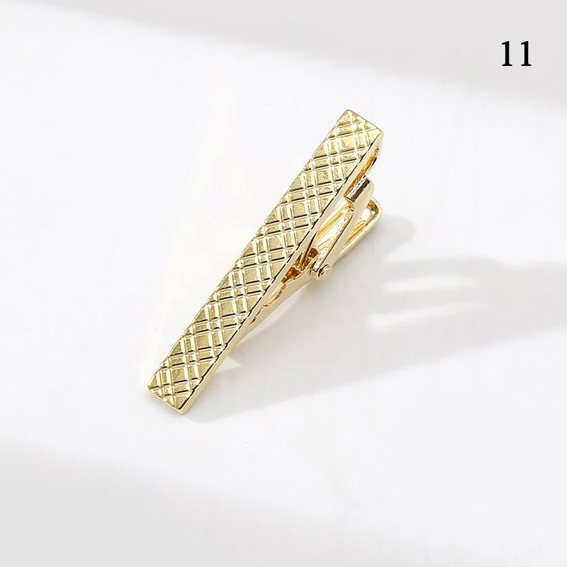 New Fashion Men'S Tie Clips Metal Necktie Daily Business Wedding Ceremony Tie Clip Pin Men Fashion Party Jewelry Accessories Gif
