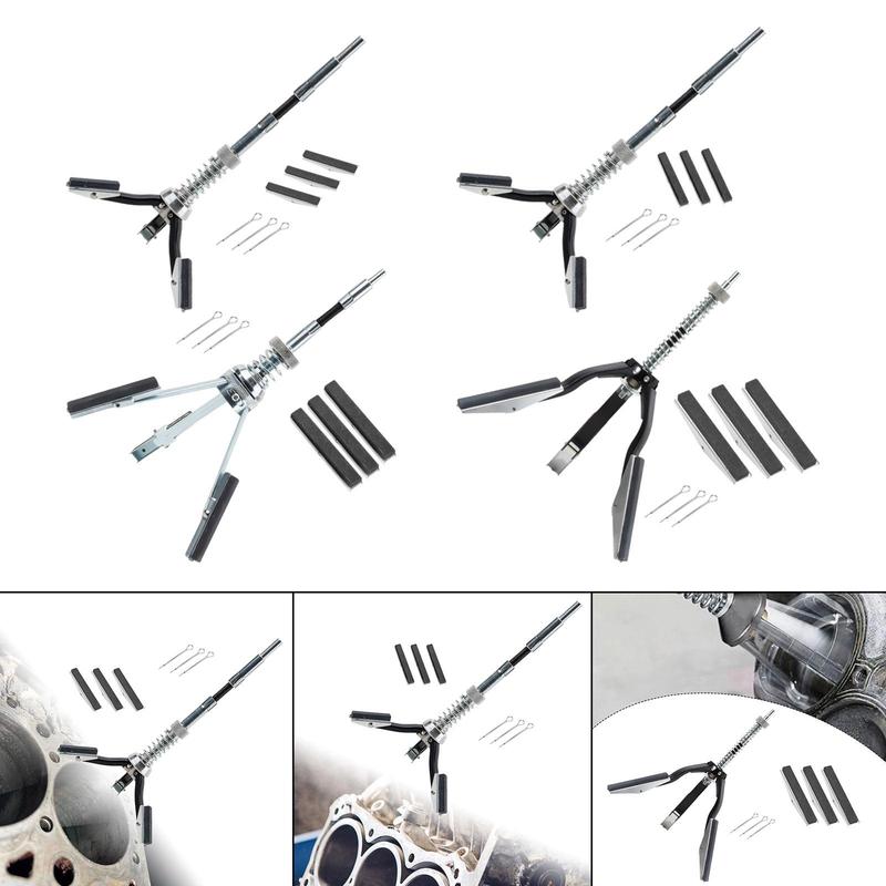 Engine Cylinder Hone Tool Set Sturdy Accessories Replace Adjustable Deglazer