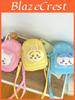 Chiikawa Themed Soft Pvc Water Bucket Bag With Zipper Closure For Casual Outings