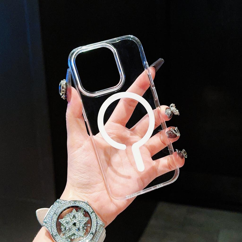 For iPhone 14 Pro Case Compatible with MagSafe TPU+PC Drop Protection Cell Phone Cover