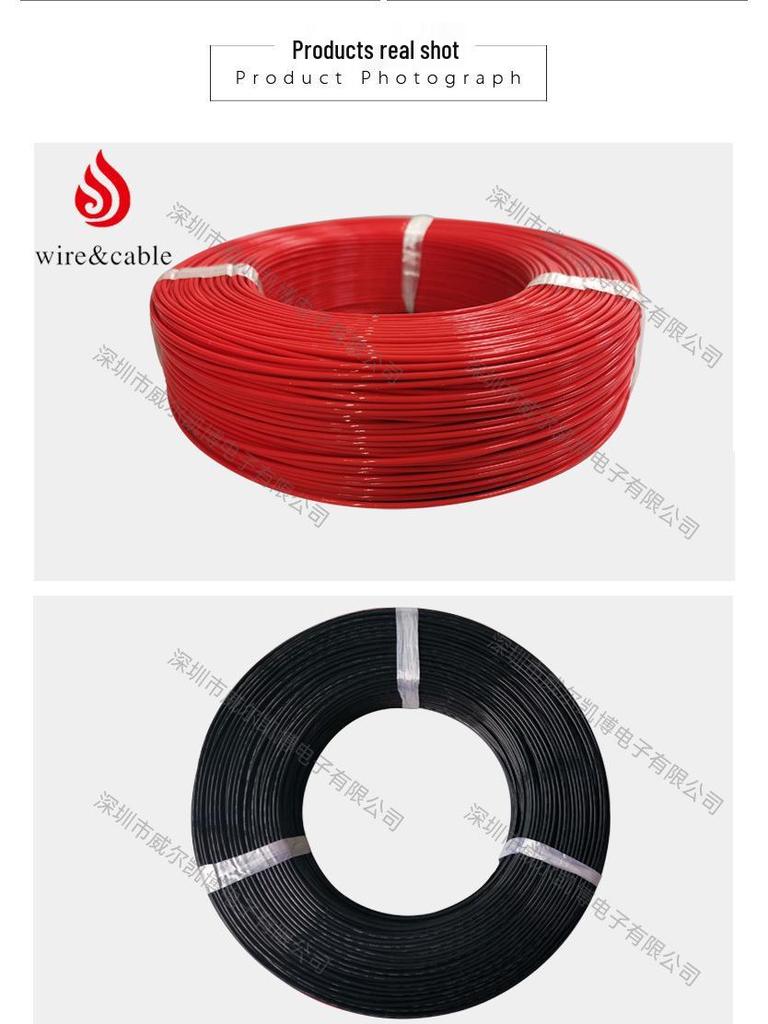 American Standard High-Temp UL1180 PTFE Wire for Robotics and Electrical Use