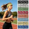 Unisex Headband Football Themed Print High Elasticity Hair Band Non-Slip Design Moisture-wicking Running Headband Sport Hair Accessory