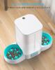 HoneyGuaridan Automatic Pet Feeder for and Small Animals Scheduled 6 Meals per Includes 2 Stainless Steel Multiple Freshness Keeping Voice Manual