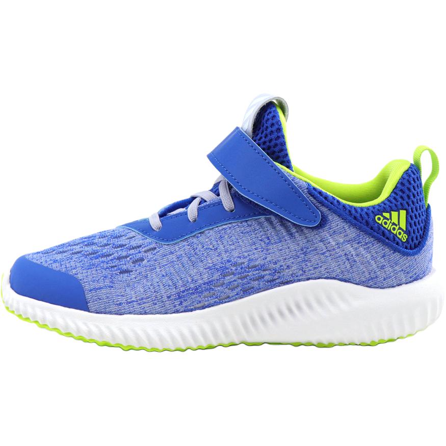 New Adidas AlphaBounce Cushioned Wear-Resistant Breathable Low-Top Kids' Running Shoes Blue Children Aged 3-7 Years Old B22554