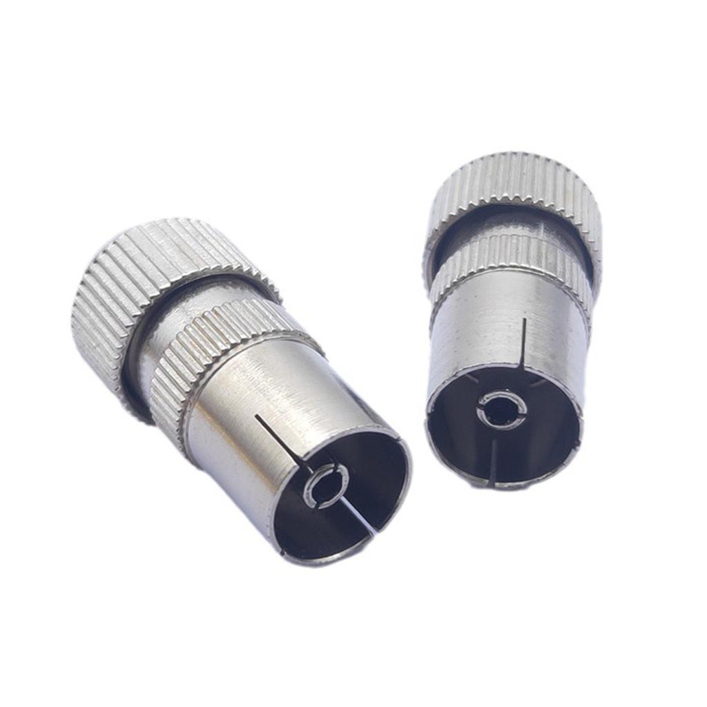 TV Aerials Female Male Port Satellite TV Connectors with Female to Female Antenna Coaxial Couplers Coaxial Adapters Set