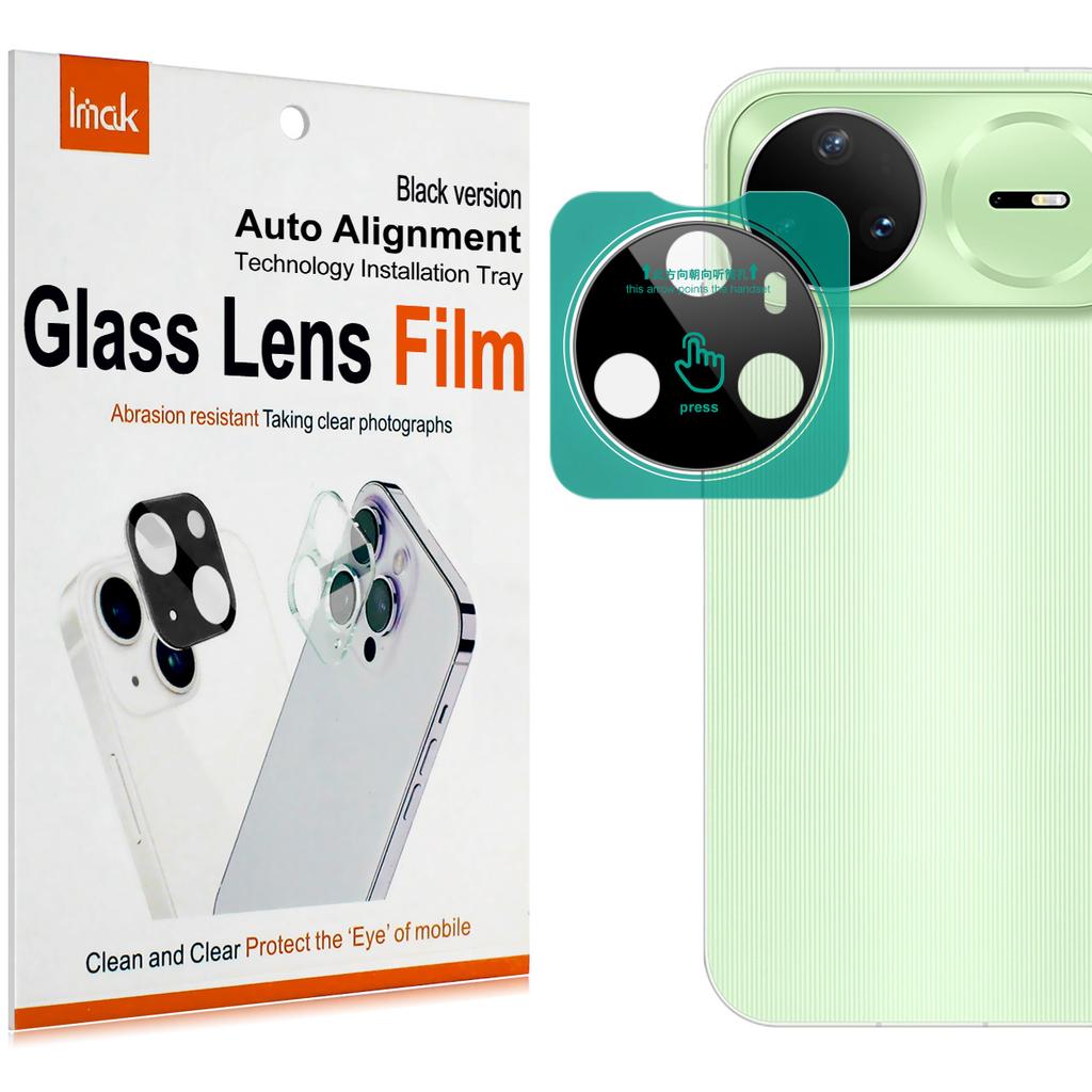 For Huawei Nova 15 Ultra Pro Glass IMAK High Definition Glass Lens Film Self-positioning Version Black Version