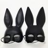 Adult Sexy Black Bunny Ear Rabbit Mask Women Masquerade Anime Cosplay Rabbit Mask Props Accessories For Women And Men