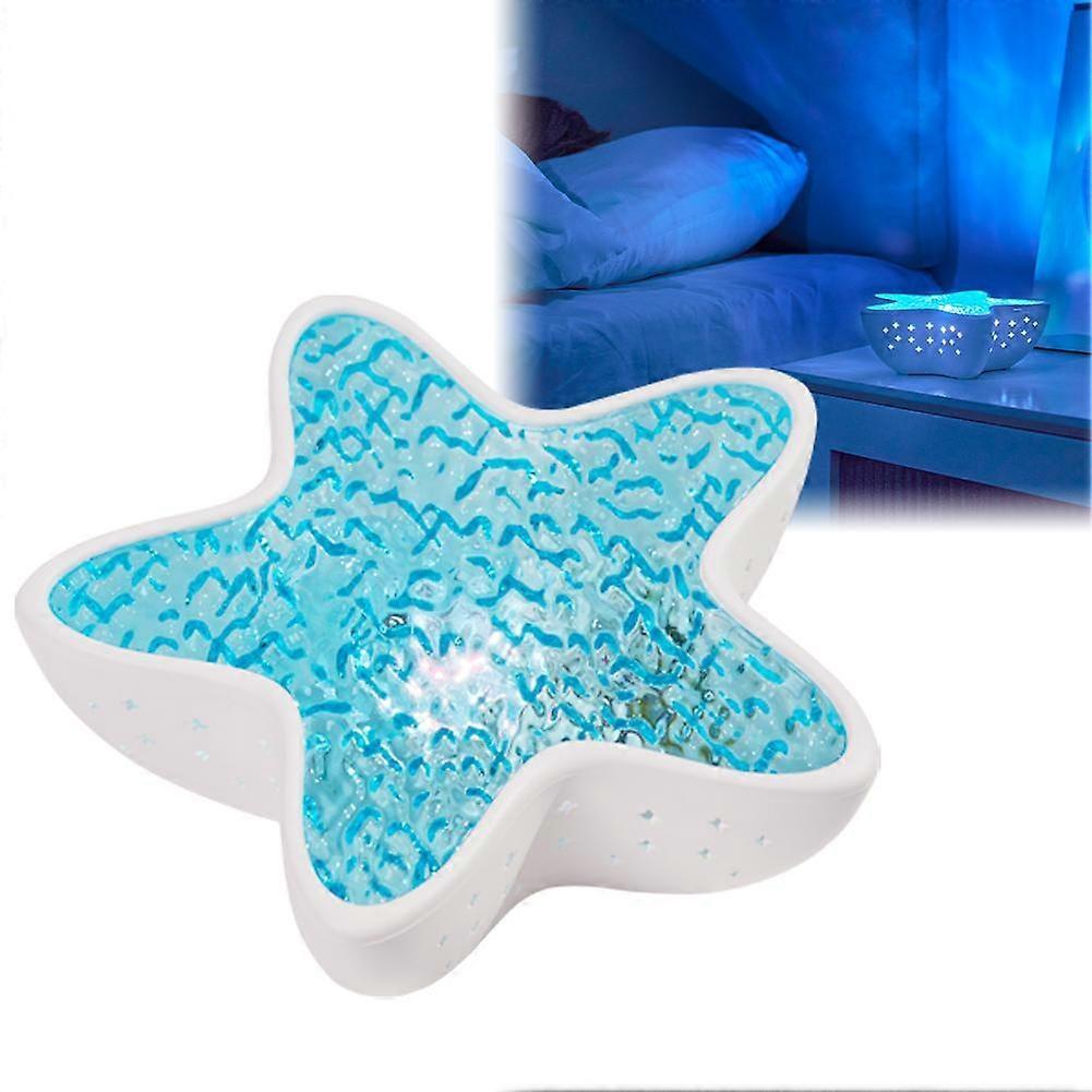 Starfish Projection Lamp Ripple Night Light