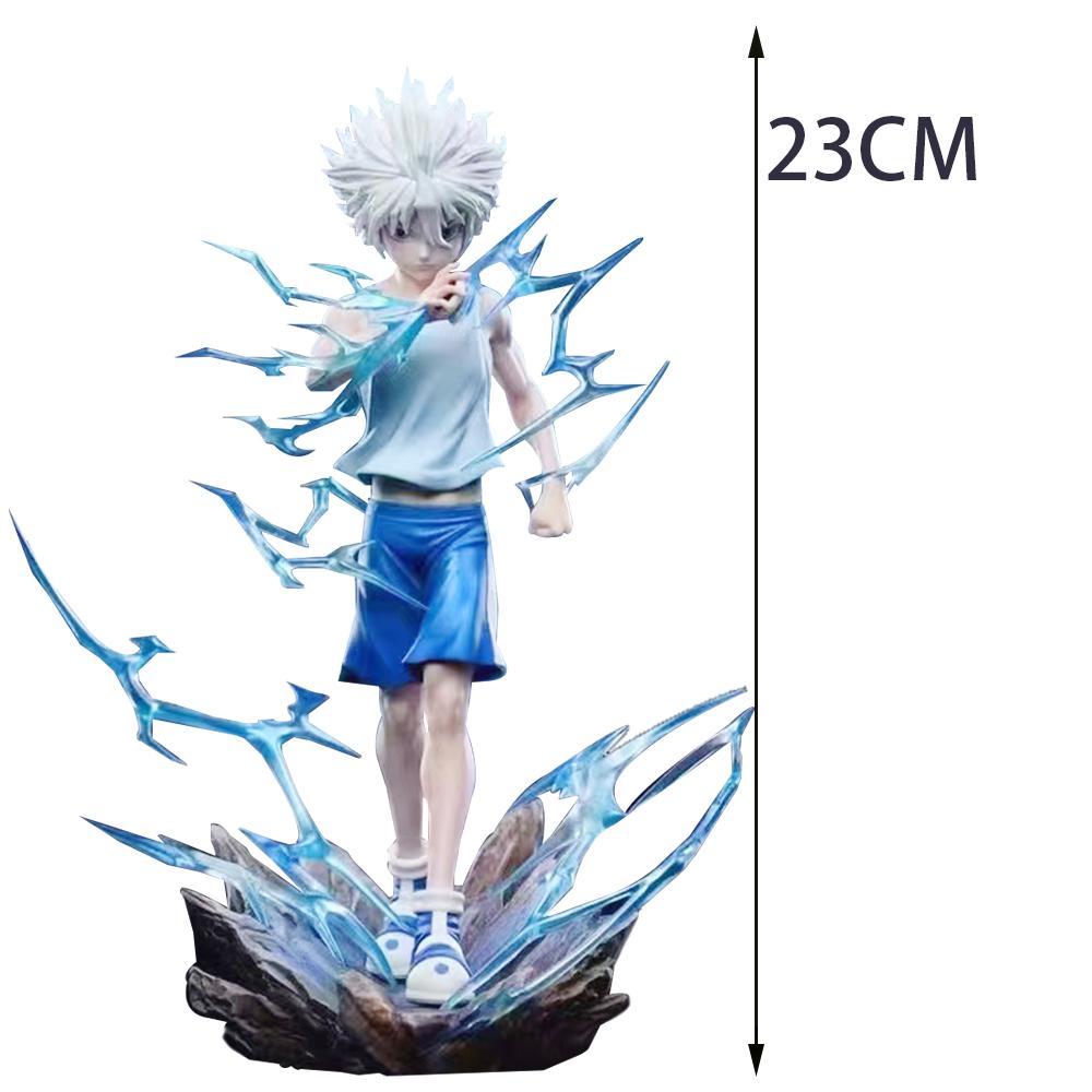 HxH Anime figure Hisoka Action Figure Gon Freecss & Killua Zoldyck Figurine Statue Collection Model Doll Toy Hobbies Anime Gifts