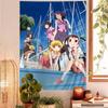 Bakemonogatari Anime Tapestry Art Printing Cheap Hippie Wall Hanging Bohemian Wall Tapestries Mandala Art Home Decor