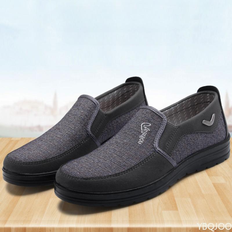 New Men's Casual Shoes Large Size Versatile Comfort Shoe Non Slip Light Flats Middle Elderly Walking Male Shoes  Homme De
