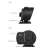 OBD2+GPS Smart Gauge Multiple Ala Digital Odometer Fault Diagnosis Clearing Time Speedometer Turbo RPM Gauge Car Head Up Display