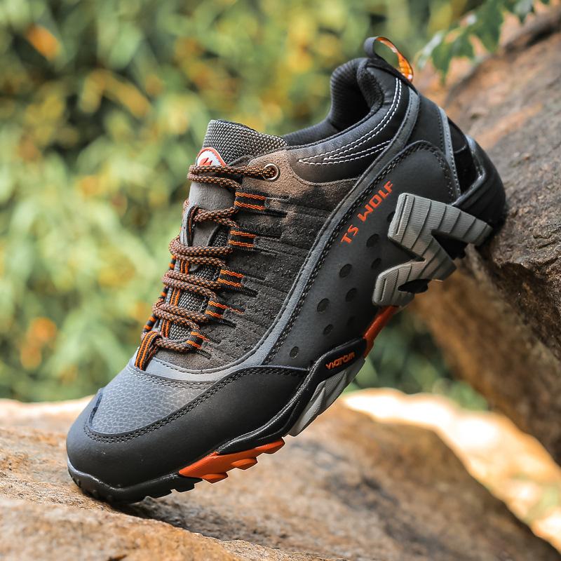 Hiking Shoes Men's Lightweight Non-slip Outdoor Shoes Breathable and Wear-resistant Men's Climbing Hiking Shoes Sports Travel Shoes Women