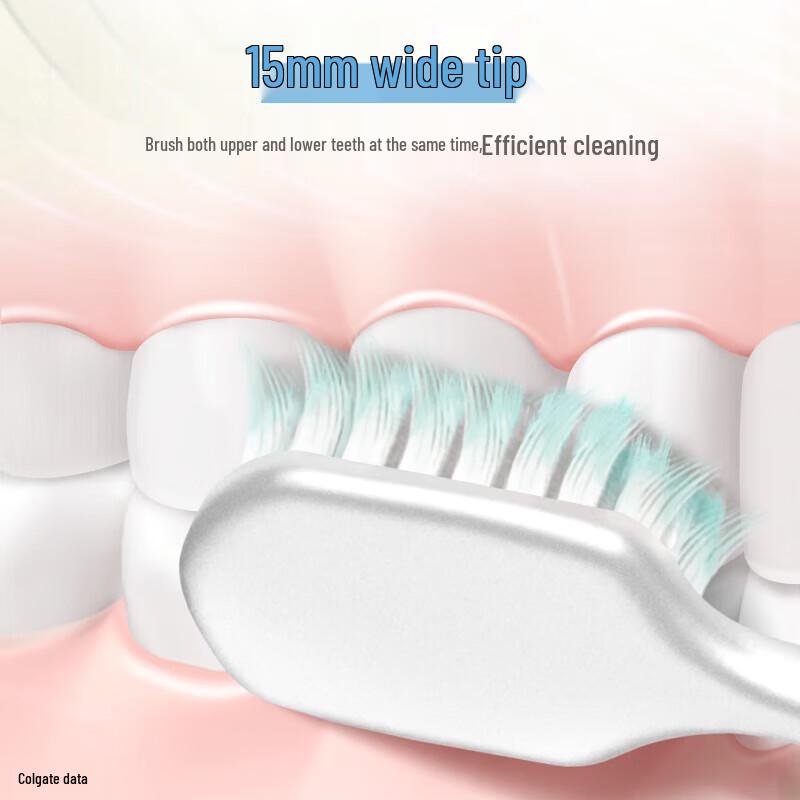 Colgate Wide Head Soft Bristle Gum Care Toothbrush (2-Pack)