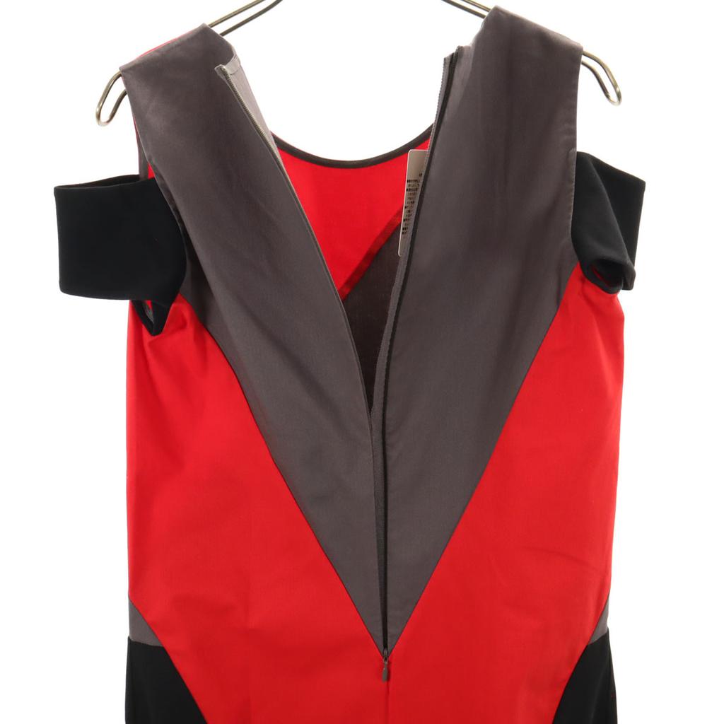 unused VIVIENNE TAM No sleeve one piece Red Women Used