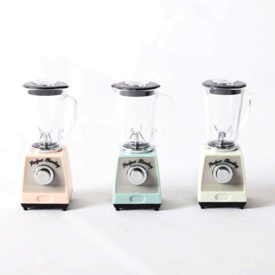 Dollhouse Breakfast Maker Wide Application Portable Plastic Miniature Dollhouse Model Juicer for Cake Decorations