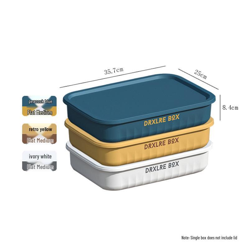 Large Capacity Snack & Toy Storage Box with Lid for Dorms, Homes, and Living Rooms