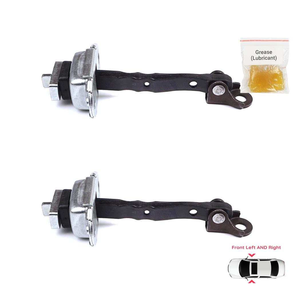 BDP1332-1 2 Pieces Front Door Hinge Stop Check Strap Limiter for Citroen C1 Peugeot 108 Toyota Aygo MK2 2014-On 5-Door B000873180