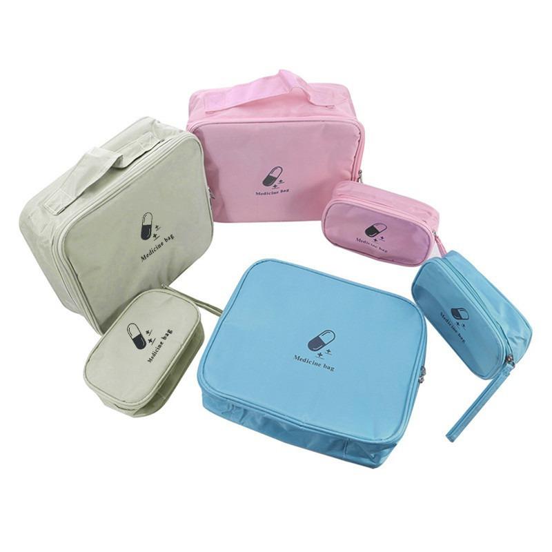 Lightweight Small Medical First Aid Kit Empty Medical Storage Pouch for Home Outdoor Travel Camping Hiking