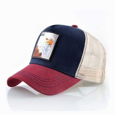 

Embroidery Baseball Caps Men Eagle Snapback Hats For Women Fashion USA Hip Hop Bones Breathable Mesh Streetwear Trucker Cap 56-60cm