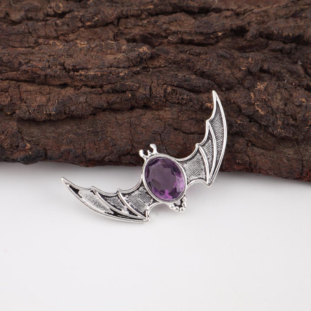 Amethyst Pendant Gemstone Jewelry, 925 Solid Sterling Silver Pendant, Wonderful Handmade Pendant Gift For Sister