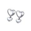 Love Stud Earrings Female Punk Retro Trend Light Luxury Niche Ins Style Design Ear Hanging