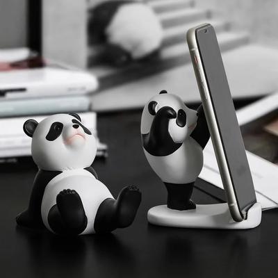 Cute Panda Mobile Phone Holder Panda Cartoon Panda Decoration Toy Gifts Phone Bracket
