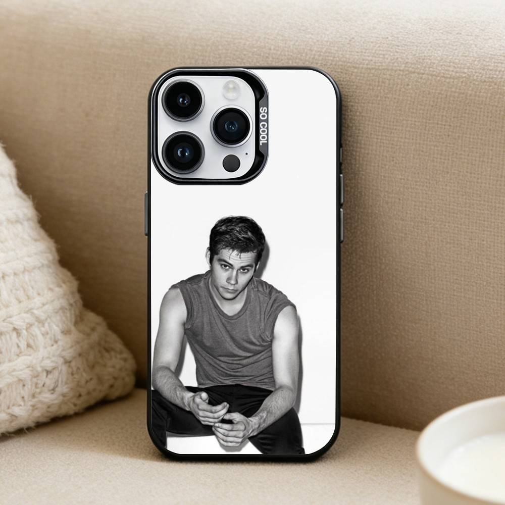 D-Dylan O'Brien  Phone Case For iPhone17, 16,15,14,13,12 Pro Max Black Candy Matte Shockproof Cover