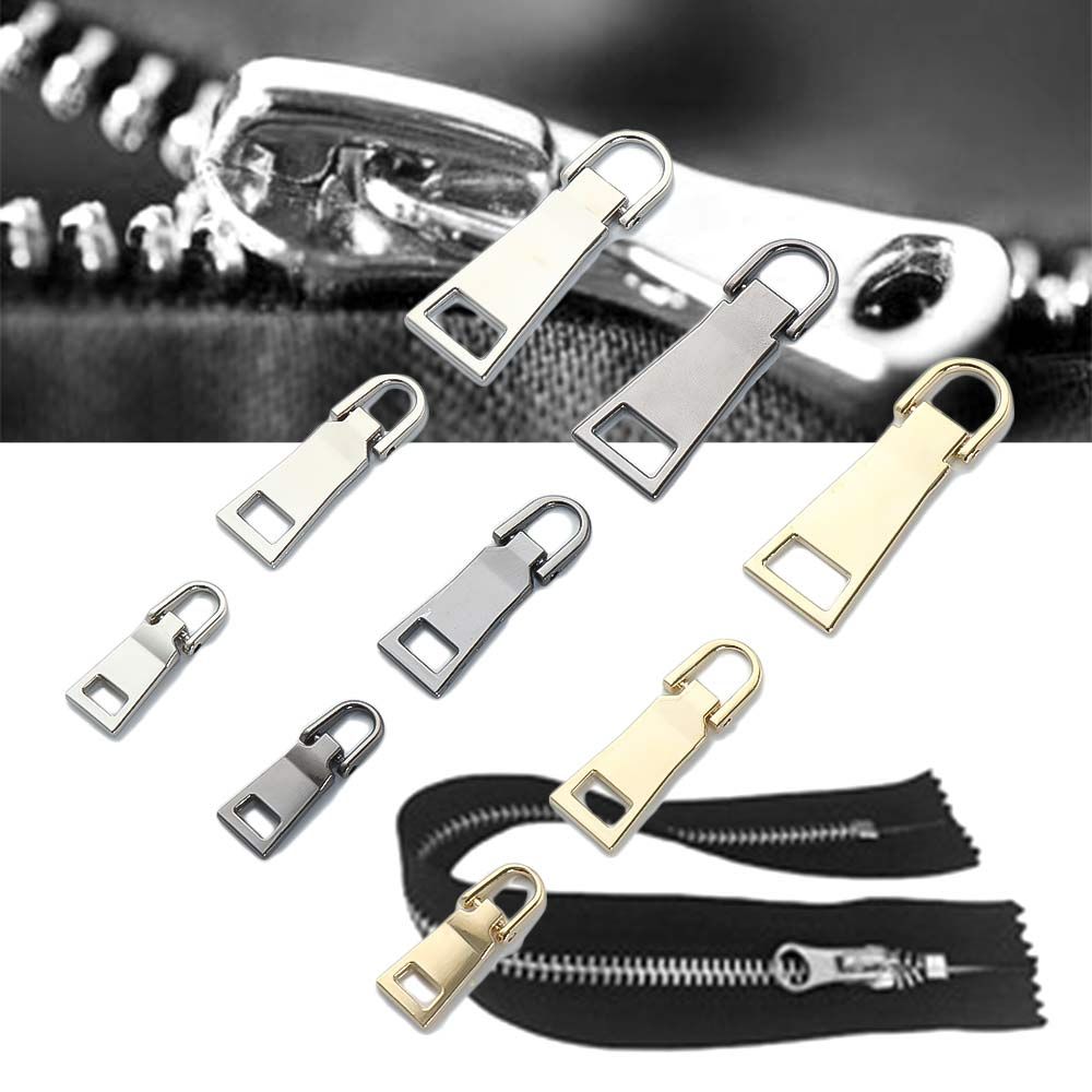 Metal 1Pc For Backpack Coat Tab Sewing Accessories Detachable Repair Kits Zipper Pullers Zipper Sliders Zipper Head