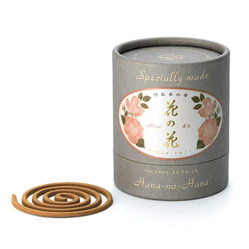 

Nippon Kodo Специальные цветочные спиральные благовония Роза (20 рулонов)