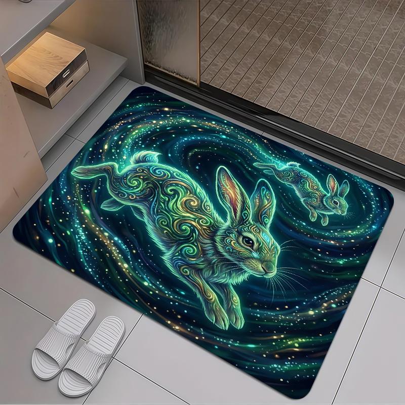 2025 New rabbitCarpet Rug for Living Room Bedroom Home Sofa Decoration,Kids play Non-slip Floor Mat