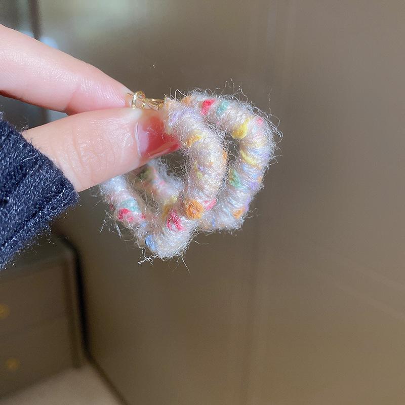 Sweet Super Fairy Flower Fringed Earrings Internet Celebrity Temperament Girl Stud Earrings Earrings Korean New Earrings