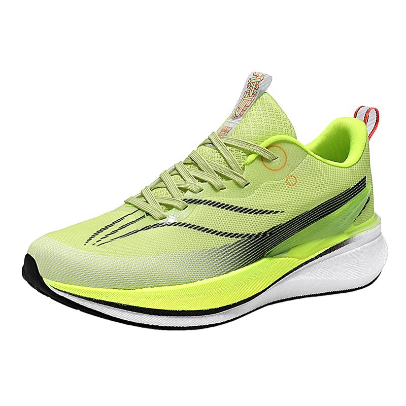 Laufschuhe für Herren und Damen, ultraleicht, stoßdämpfend, atmungsaktives Mesh für große Kinder, professioneller Wettkampf-Sportlauf