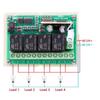 Universal Wireless Remote Control Switch DC 12V 4CH Relay Receiver Module With 4 Channel RF 433 Mhz Transmitter Electronic Lock