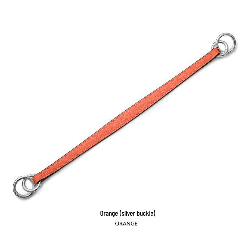 Litschi-Narben-Handtaschenriemen: Einzelschulter & Doppelring-Hardware